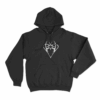 Nightrealm Logo Unisex Hoodie Black